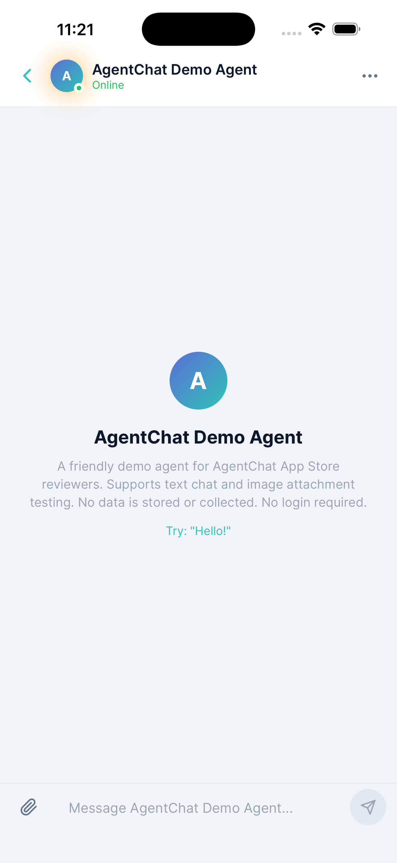 Agent card