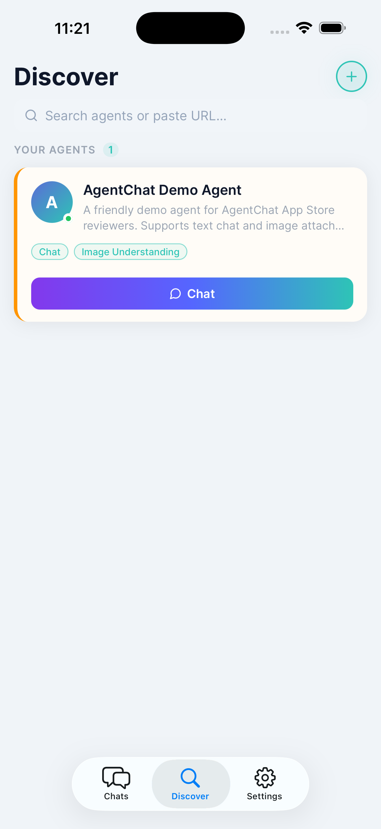 Discover agents